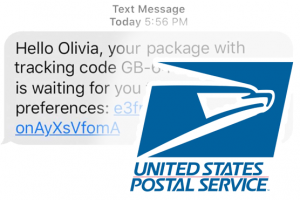 Cybersecurity Scam of the Week USPS Smishing Scam
