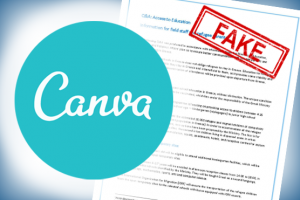 Cybersecurity Scam of the Week Malicious Document Using Canva