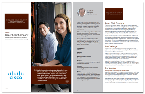 Manufacturing Cisco Case Study