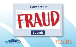 SOTW - KnowBe4 Form Fraud - Website